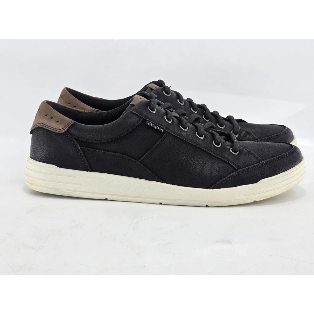 Men's Nunn Bush KORE City Walk Oxford Sneaker Lace Up Black Used‎ Sz 10.5 M